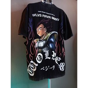 Darc Sport Dragon Ball Z Vegeta T-Shirt Size M Oversized BRAND NEW Never Worn